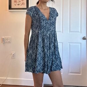 Blue Anthropology Tunic
